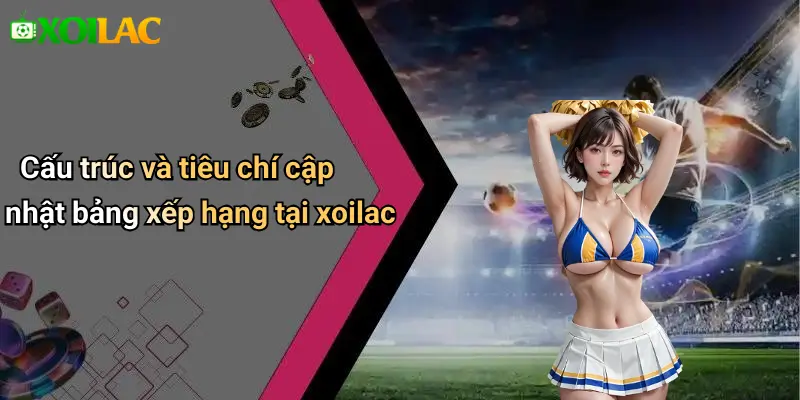 Cấu trúc và tiêu chí cập nhật bảng xếp hạng tại xoilac