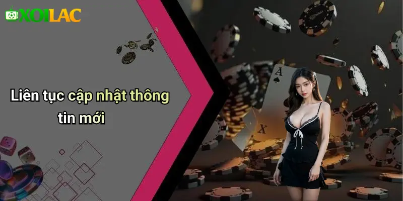 Liên tục cập nhật thông tin mới