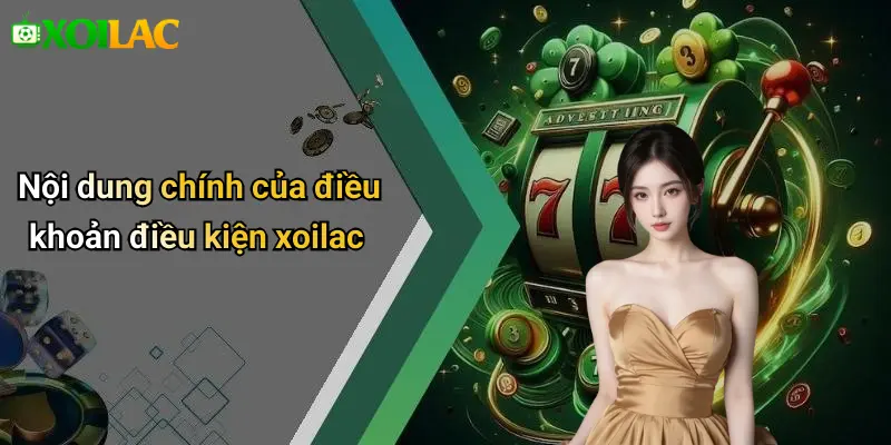 Nội dung chính của điều khoản điều kiện xoilac