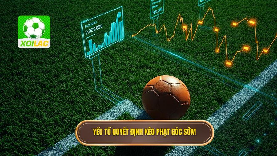 2. Yếu tố quyết định kèo phạt góc sớm