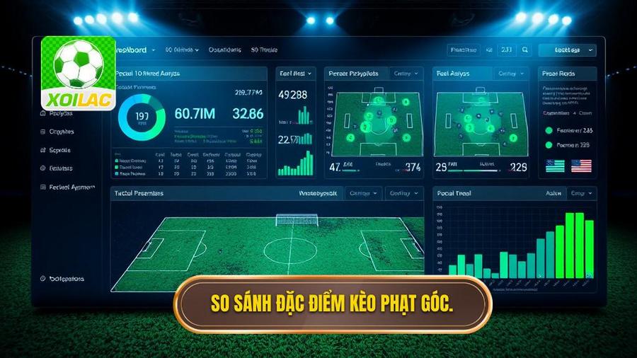 3. So sánh đặc điểm kèo phạt góc.