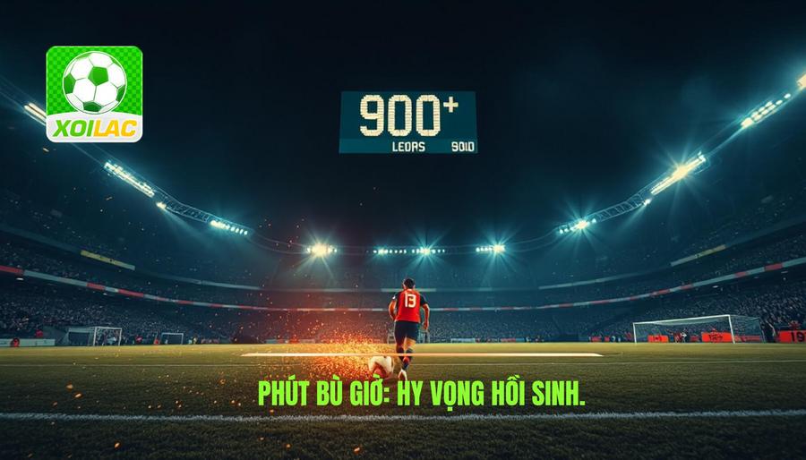 Bản chất của phút bù giờ: Tại sao lại là "thời gian chết" hồi sinh hy vọng?
