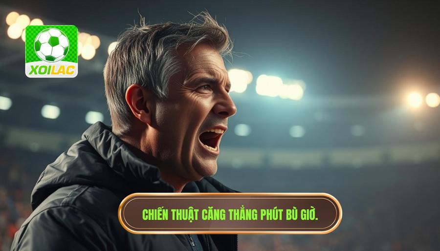 Chiến thuật trong phút bù giờ cực kỳ căng thẳng