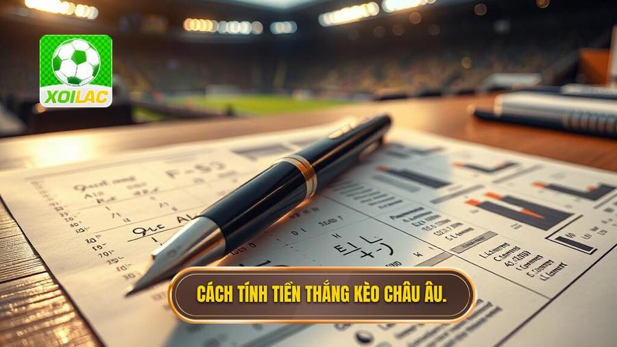 Cách tính tiền thắng cược khi chơi kèo Châu Âu