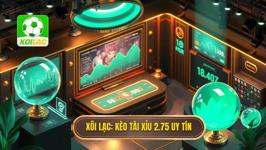 Kèo tài xỉu 2.75 là gì? Cách đọc và bí quyết thắng đậm từ XÔI LẠC