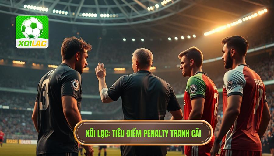 Tình huống penalty đang gây tranh cãi: Khi lằn ranh đúng sai mong manh trên chấm 11m