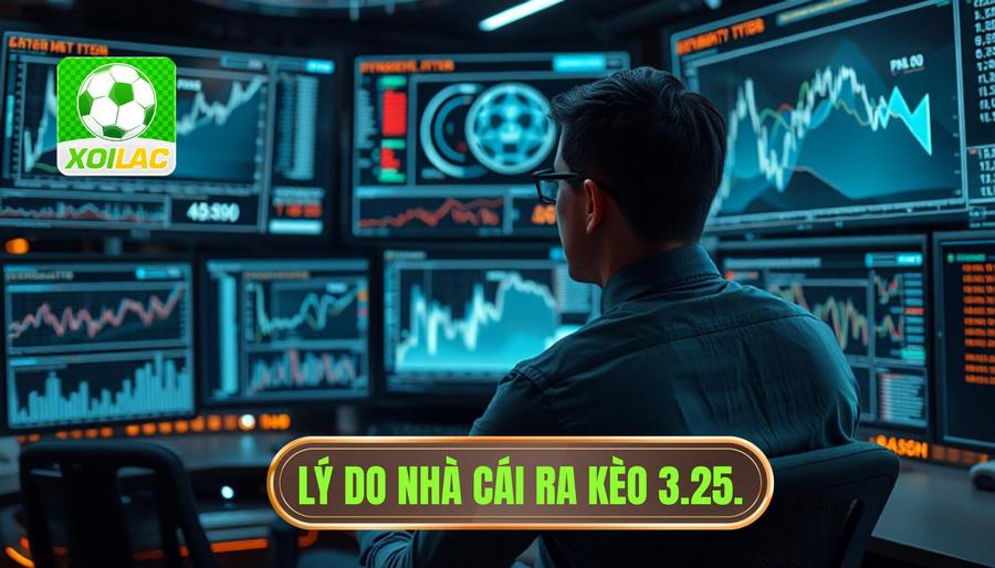 Phân tích đa chiều: Tại sao nhà cái đưa ra kèo 3.25?