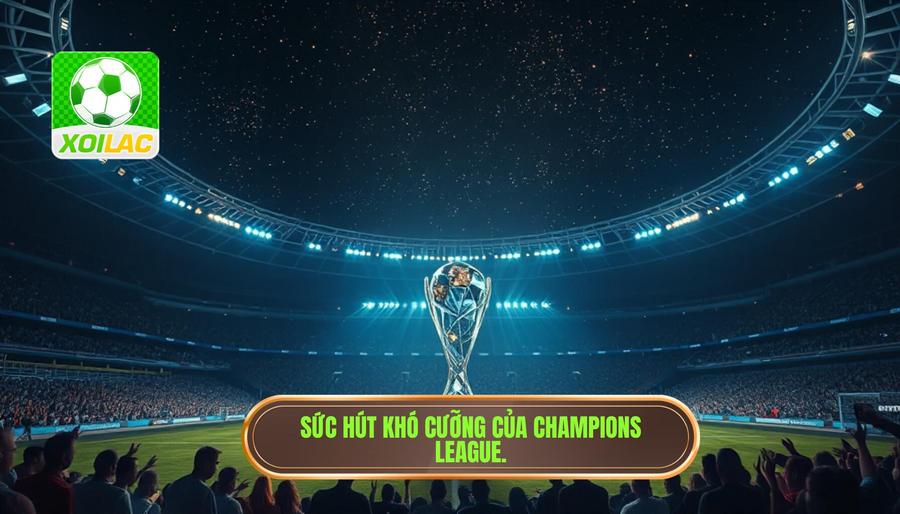 Tại sao Champions League luôn là tâm điểm của giới mộ điệu?