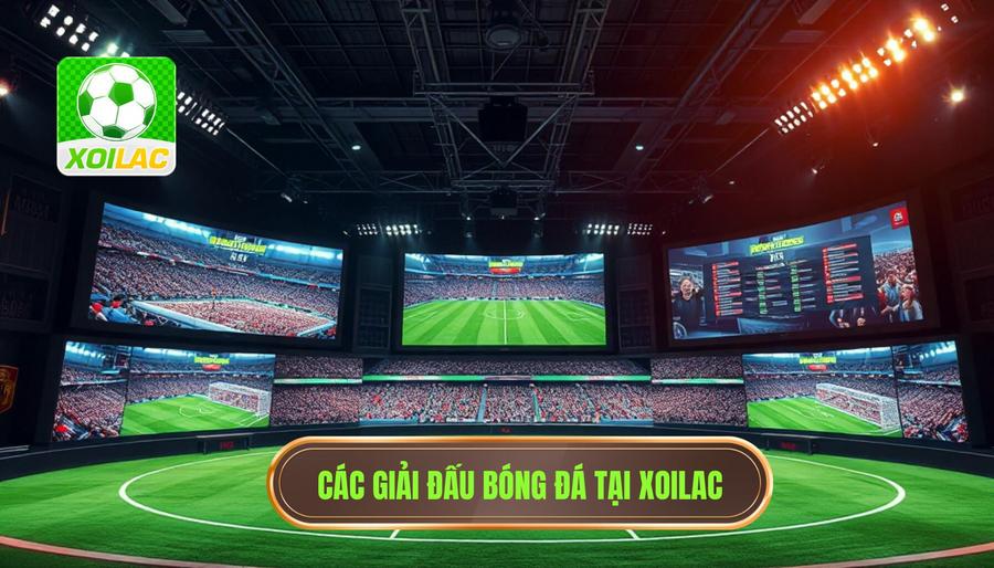 Các Giải Đấu Được Phát Sóng Tại Xoilac