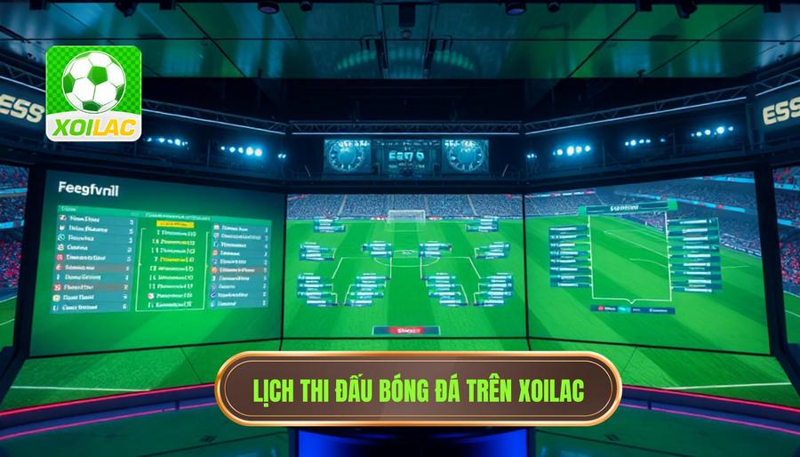 Lịch thi đấu và các giải đấu được phát sóng trên Xoilac trực tiếp bóng đá hôm nay